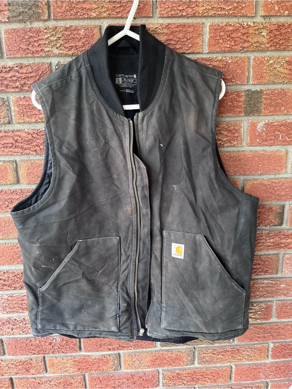 Carhartt Black Work Vest Men’s large